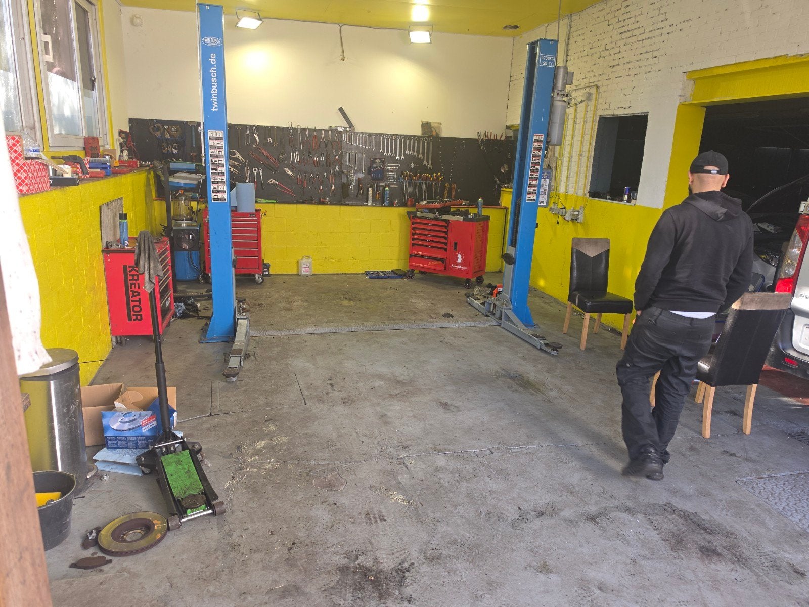 over te nemen garage
