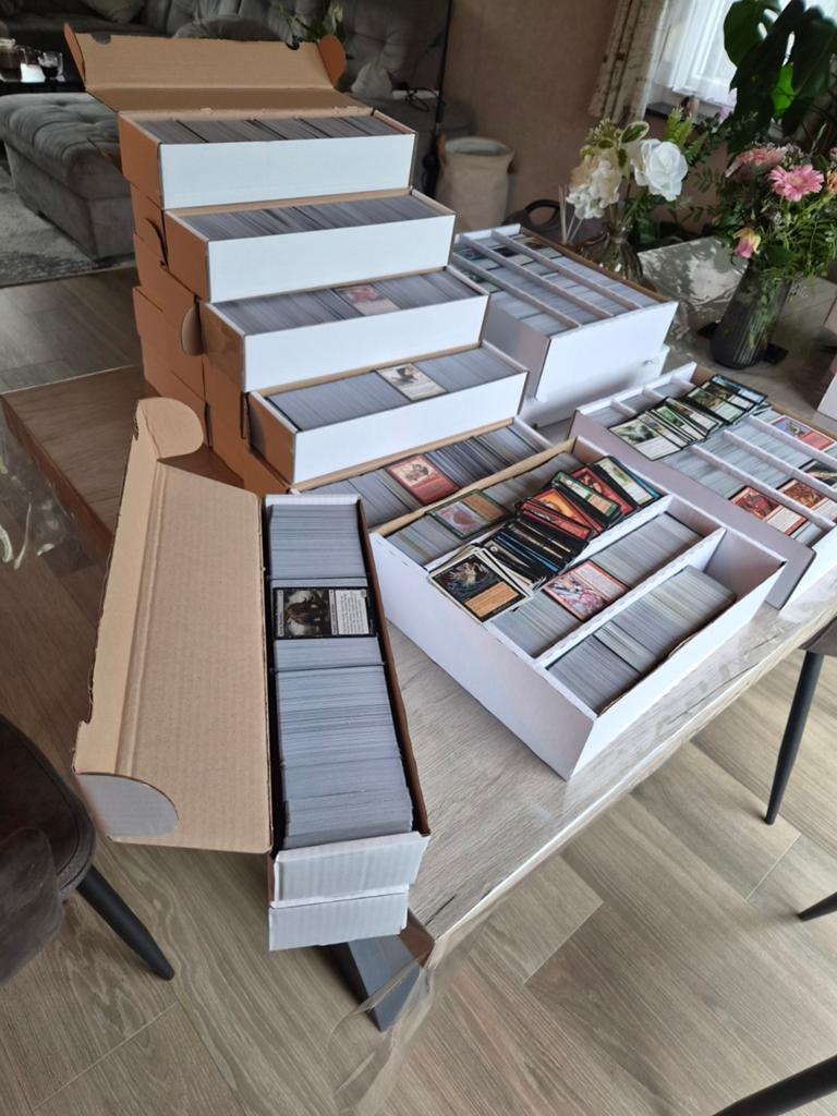 Enorm bulk lot mtg +/- 31000 kaarten, Hobby en Vrije tijd, Ophalen