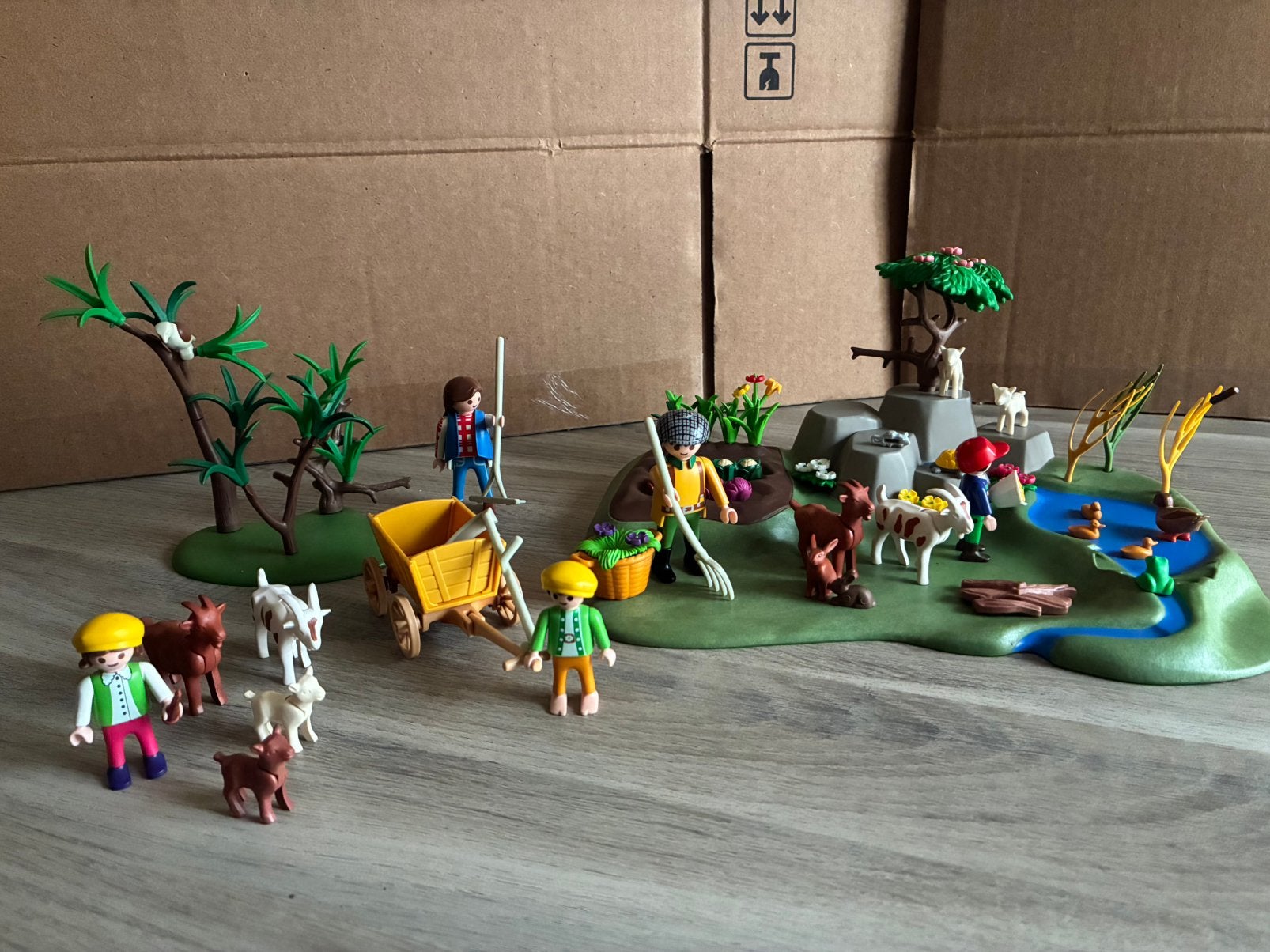 Playmobil geitenhoeder, Ophalen, Gebruikt, Losse onderdelen, Figuren