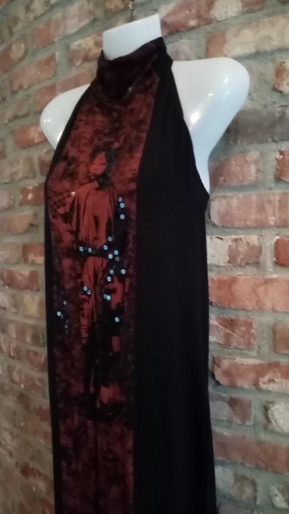 nieuw feestelijk lange jurk , afbeelding Japanse vrouw , M, Vêtements | Femmes, Habits de circonstance, Enlèvement ou Envoi, Neuf
