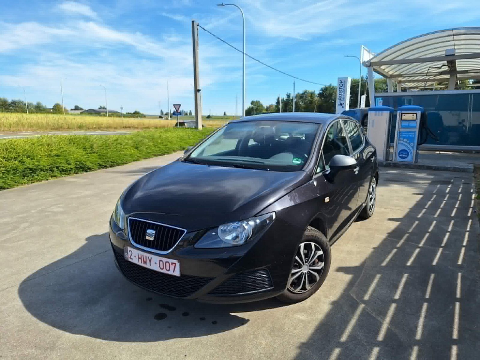 Seat Ibiza, Auto's, Mazda, Zwart, Bluetooth, Zwart, Handgeschakeld