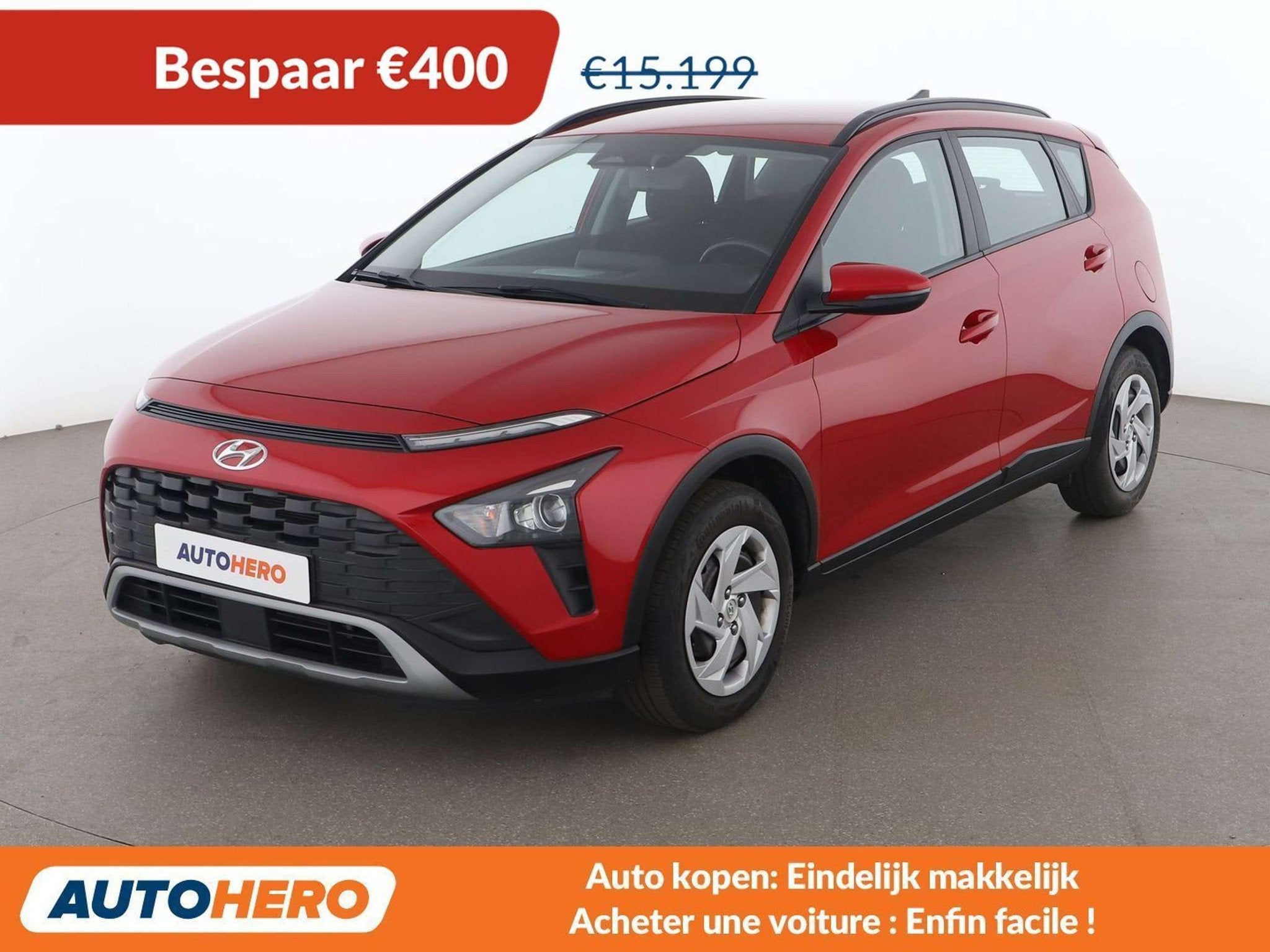 Hyundai Bayon 1.0 TGDI Trend 2WD (bj 2024), Auto's, Voorwielaandrijving, Stof, Gebruikt, Euro 6