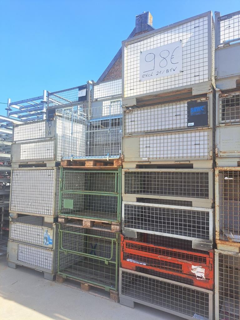 Gitterboxen 1200x800 aan 98 euro excl btw, Enlèvement