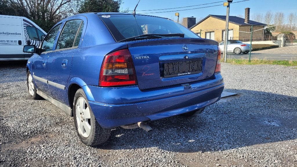 opel astra 1.7dti AIRCO 5 DEURS OHBOEK 2003, Auto's, Opel, Voorwielaandrijving, Stof, Blauw, Bedrijf