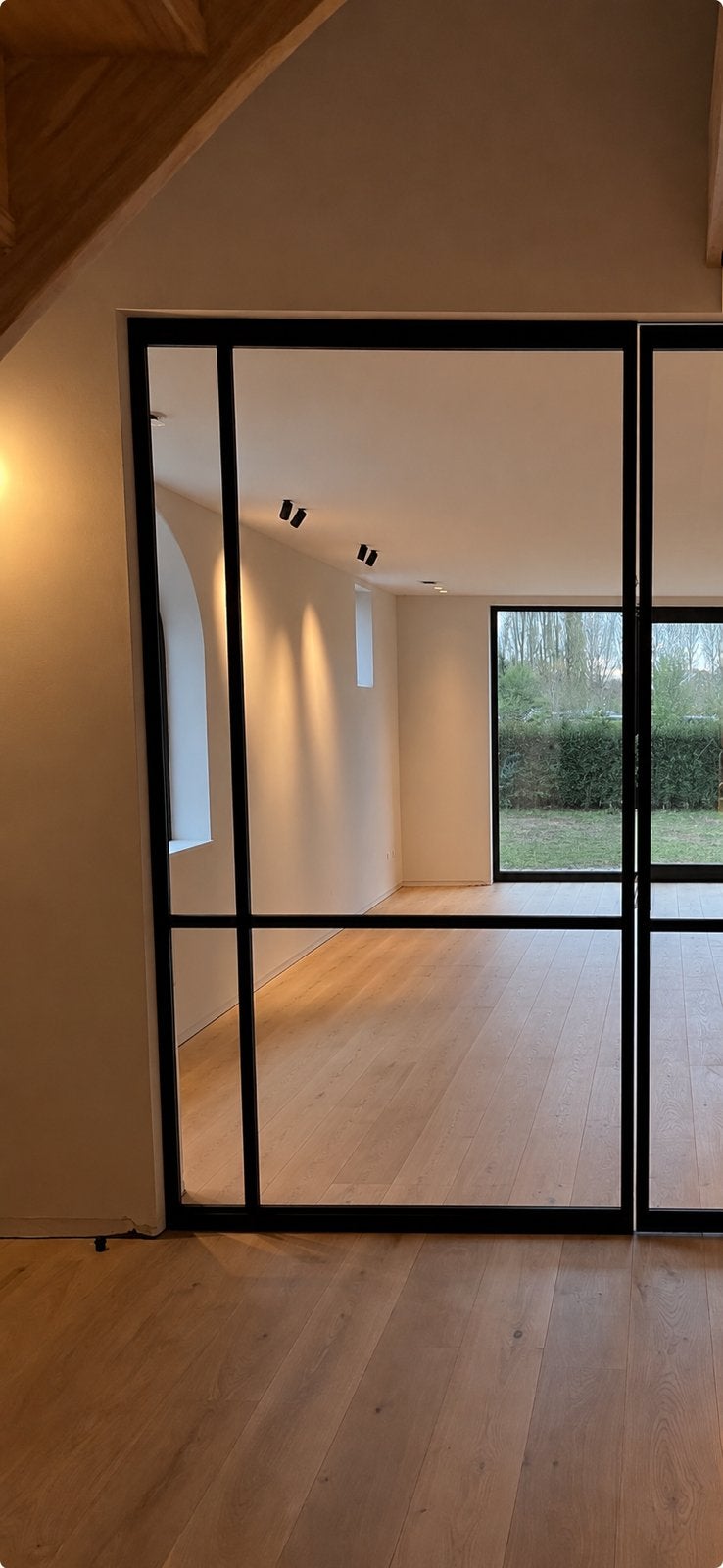 Stalen wand, Doe-het-zelf en Bouw, Ophalen, Nieuw, Glas