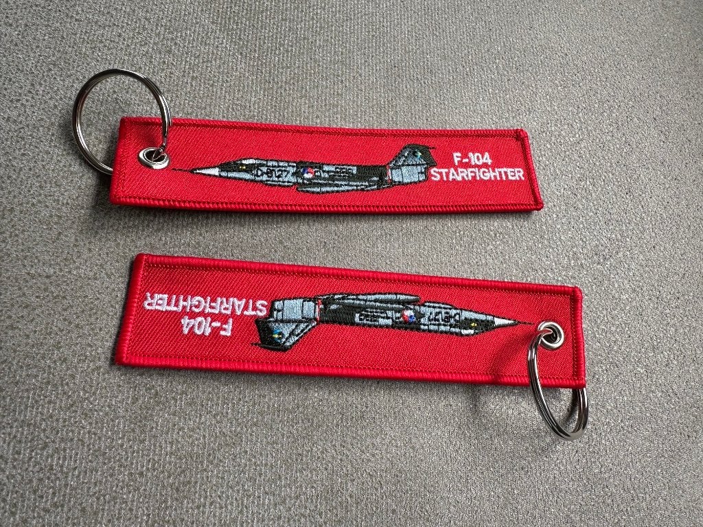 F-104G Starfighter & F-35 & F-18 Hornet sleutelhangers, Verzenden, Nieuw, Overige typen
