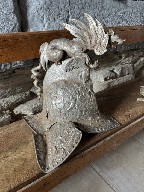 Casque ancien, Enlèvement, Autres, Casque ou Béret