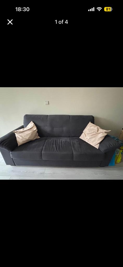 Grijze IKEA-zetel, Ophalen, Gebruikt