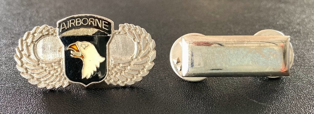 Pin's Airborne (USA) / Grade Sous-Lieutenant, Collections, Objets militaires | Général, Enlèvement ou Envoi