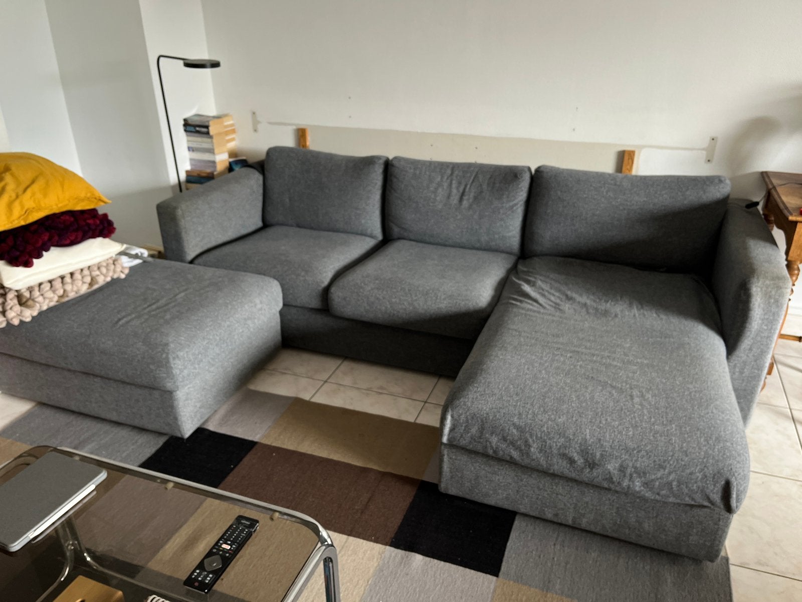 Canape ikea vilme, Maison & Meubles, Enlèvement, Utilisé, Tissus
