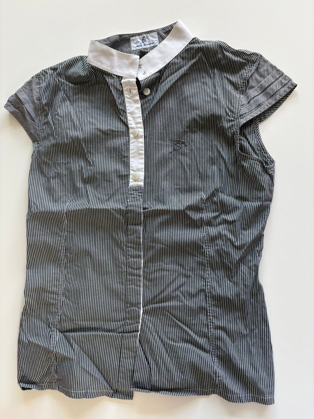 Anna Scarpati wedstrijdshirt, Enlèvement ou Envoi, Comme neuf, Gris, S