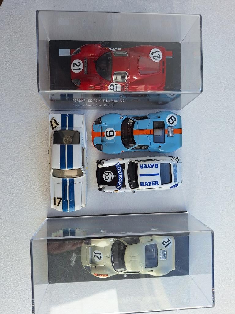 Lot de 5 Miniatures 24h du Mans 1/43, Ophalen of Verzenden, Gebruikt, Auto, Overige merken