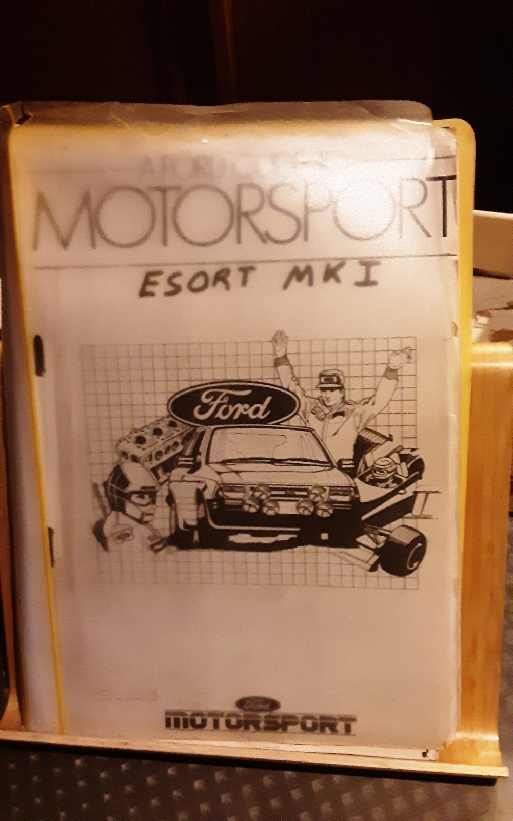 Ford escort mk 1 motorsport guide, Ophalen of Verzenden, Ford