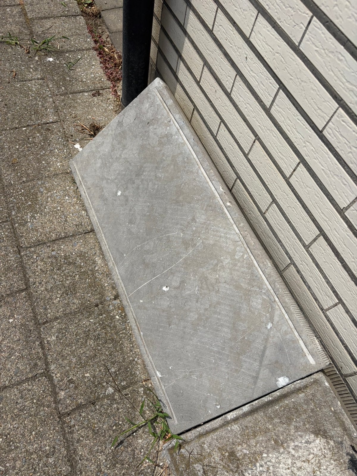 Zware blauwe steen dorpel, Ophalen, Zo goed als nieuw