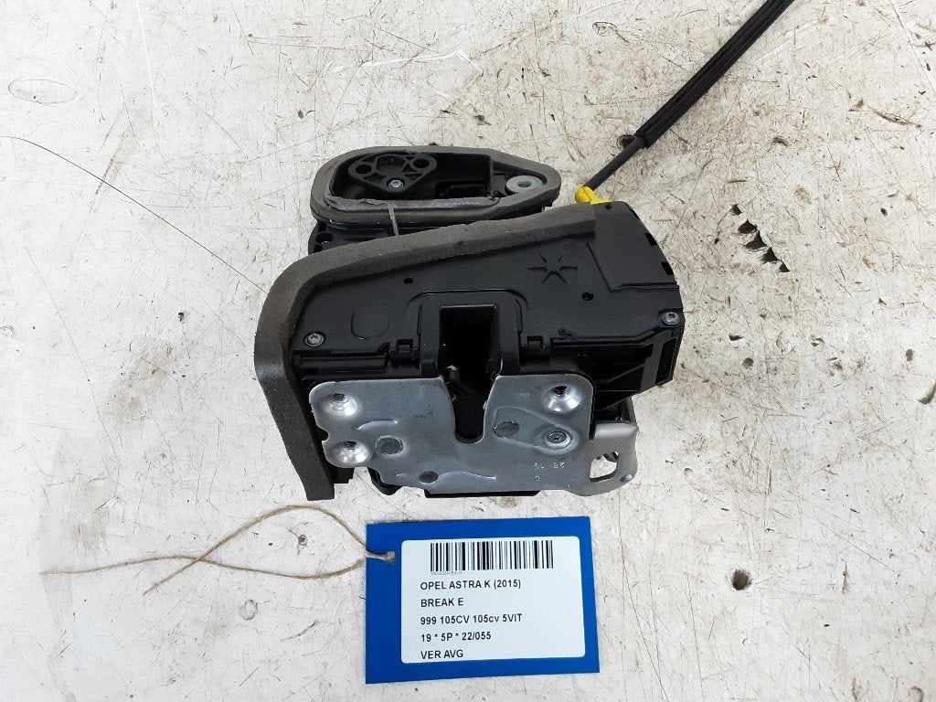 SERRURE DE PORTE AVANT GAUCHE Opel Astra K Sports Tourer, Autos : Pièces & Accessoires, Utilisé, Gauche, Opel