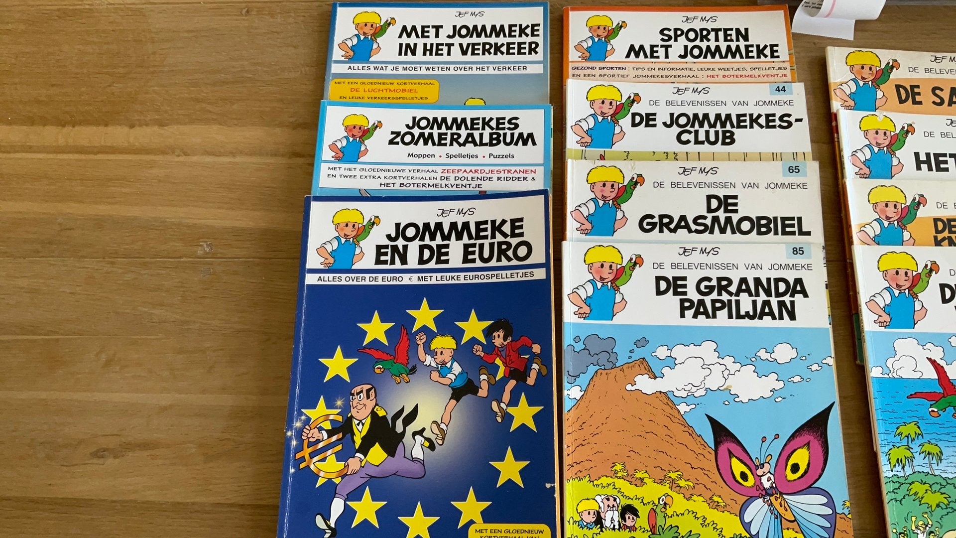 Jef Nys - Jommeke en de Euro, Ophalen of Verzenden, Jef Nys