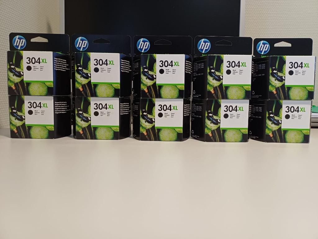HP 304XL Zwart toner, Ophalen of Verzenden, Nieuw, Toner, Hp