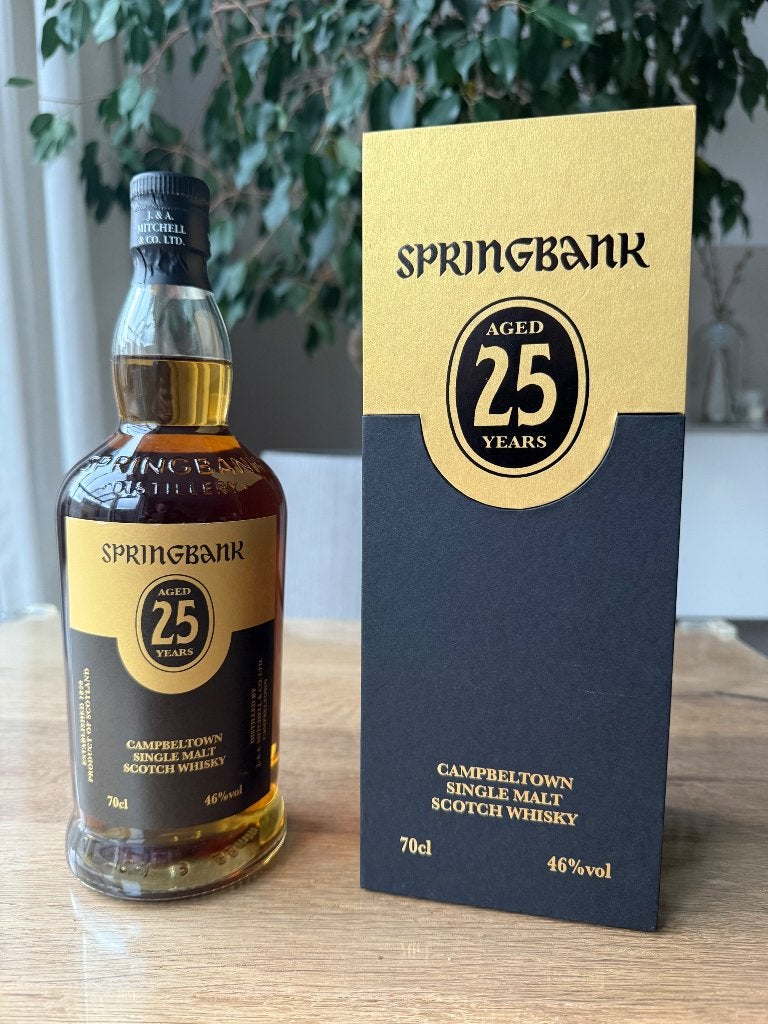 Whisky Springbank 25, Collections, Vins, Enlèvement ou Envoi, Neuf, Autres types, Pleine