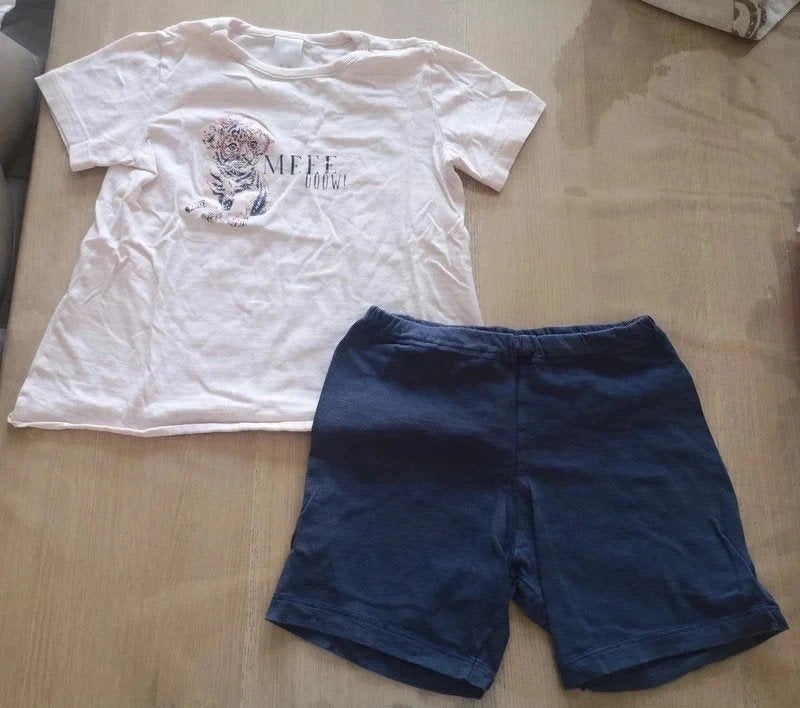 Schiesser pyjama, Kinderen en Baby's, Kinderkleding | Maat 104, Nacht- of Onderkleding, Gebruikt, Meisje, Ophalen of Verzenden