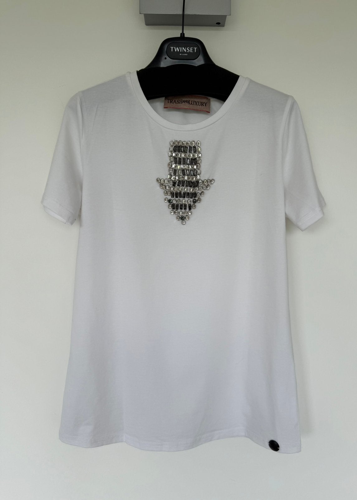 Tee-shirt, Vêtements | Femmes, Manches courtes, Enlèvement ou Envoi, Blanc, Taille 42/44 (L)