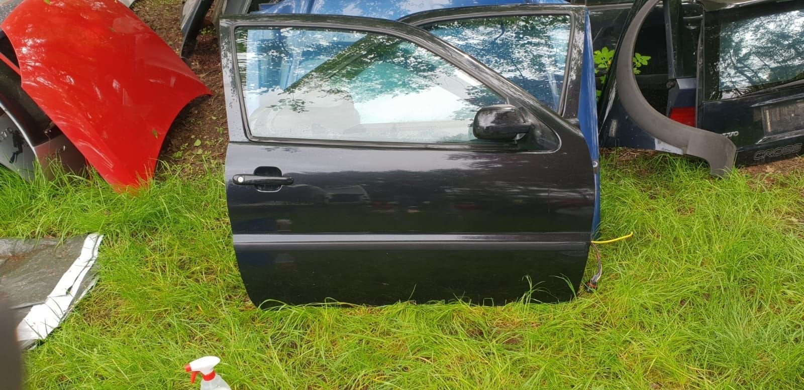 VW POLO PORTIER RECHTS BJ 95 TOT 2002, -, Utilisé, Porte, -