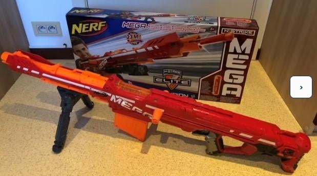 Nerf Gun Elite (EN PARFAIT ÉTAT), Enfants & Bébés, Jouets | Extérieur | Jeu d'action, Comme neuf, Enlèvement