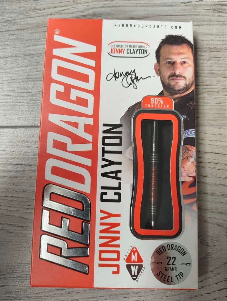 Red Dragon Jonny Clayton SE 90% 22 gram, Sport en Fitness, Darts, Ophalen