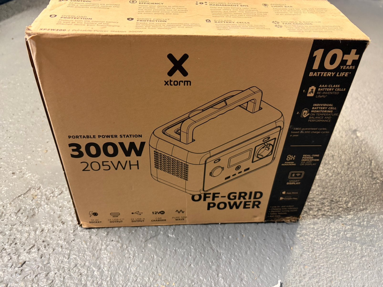 Batterie xtorm 300, Ophalen of Verzenden, Zo goed als nieuw