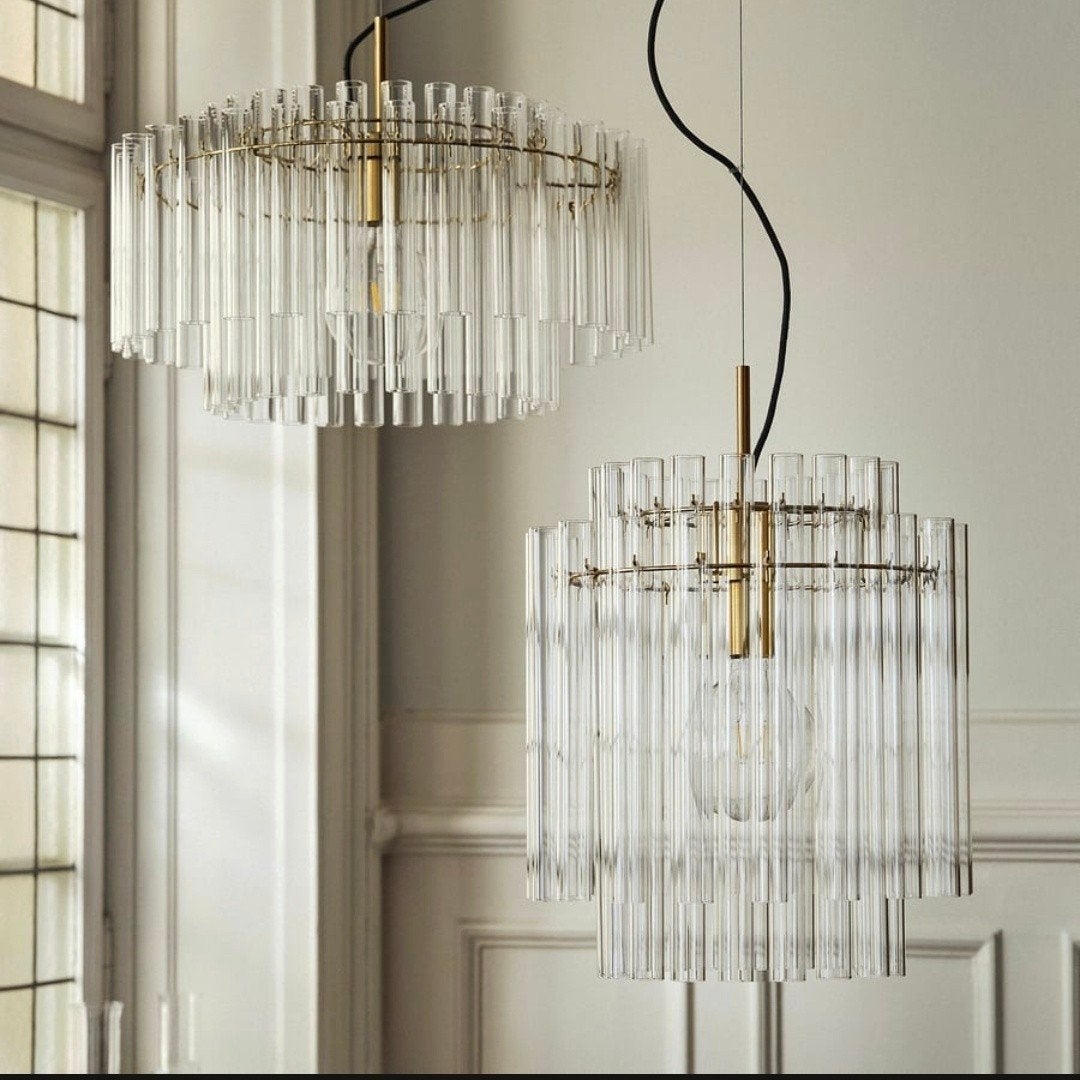 hanglamp Ikea, serie Stockholm 2025, nieuw, in doos, Huis en Inrichting, Ophalen, Nieuw, Glas, E27 (groot)