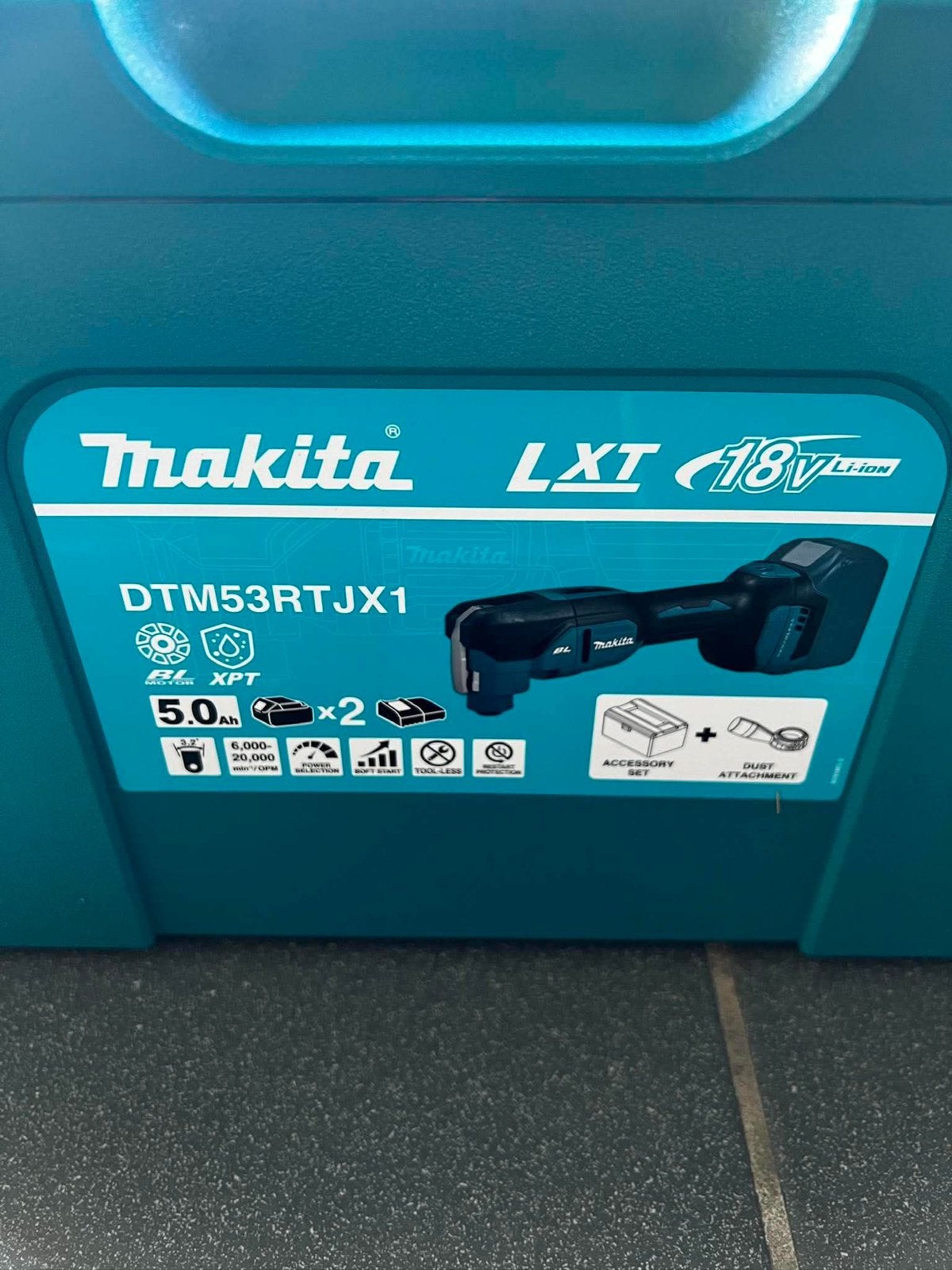 Makita dtm53rtjx1 multitool set nieuw, Enlèvement ou Envoi, Comme neuf