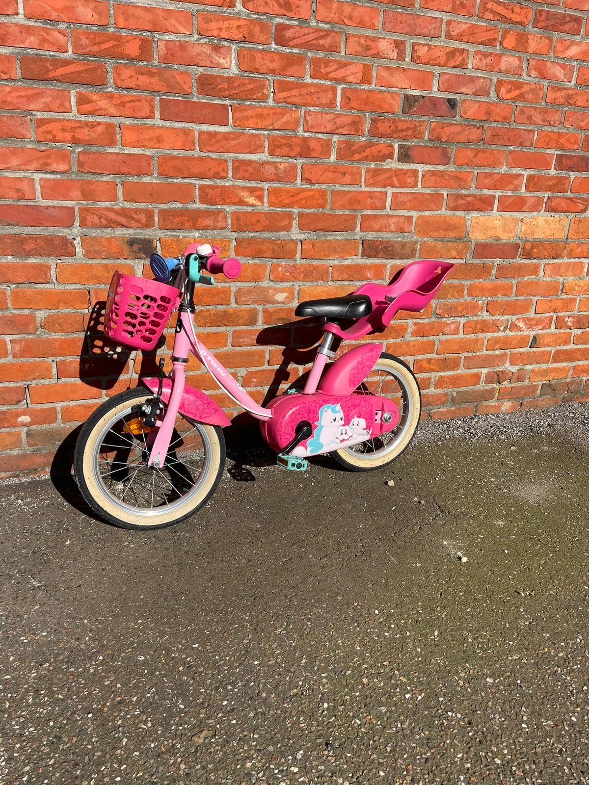 14” meisjes fiets, Ophalen, Gebruikt, Minder dan 16 inch, Zijwieltjes