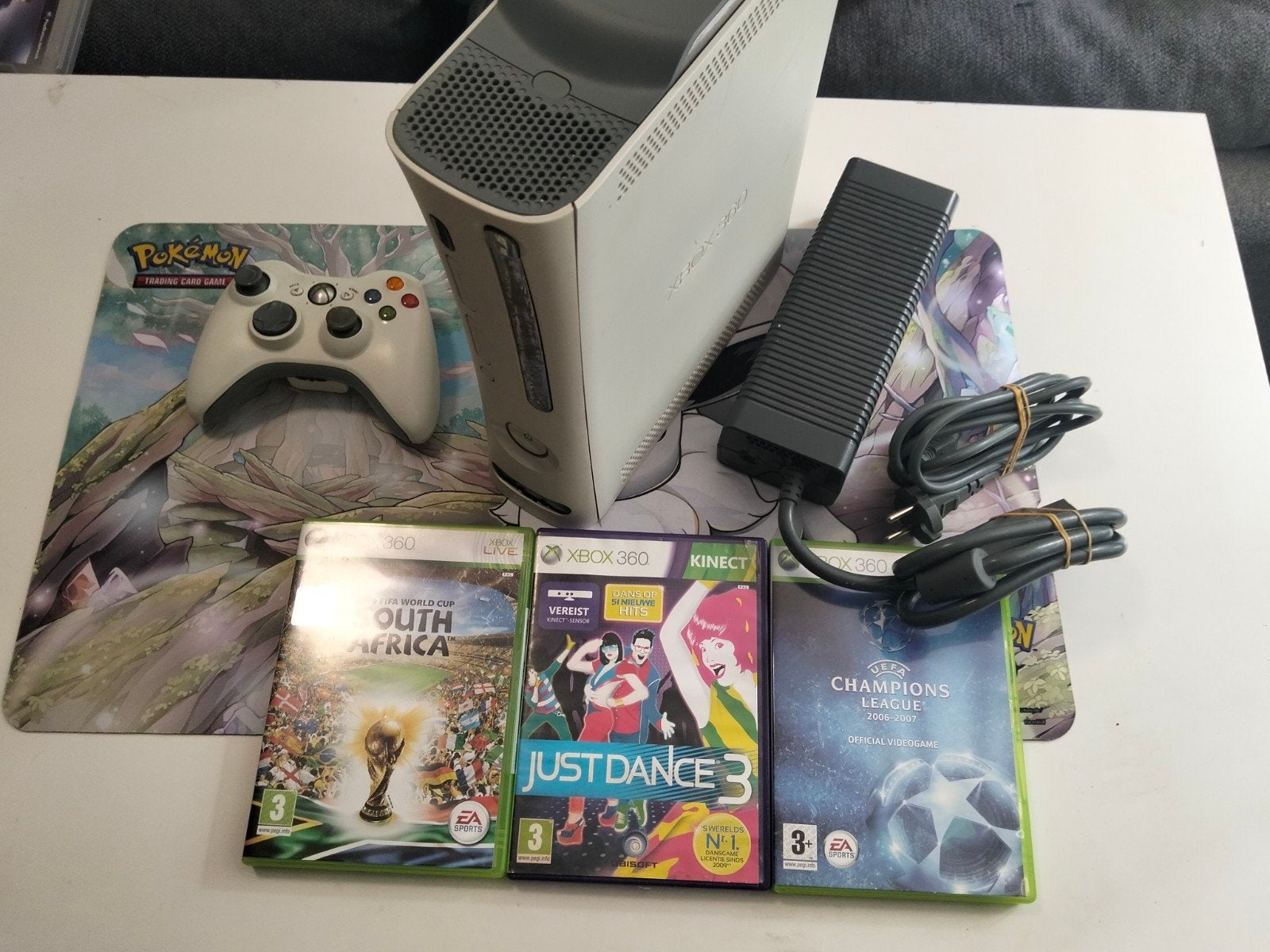 Xbox 360 Console met 3 games en controller, Games en Spelcomputers, Spelcomputers | Xbox 360, Ophalen of Verzenden