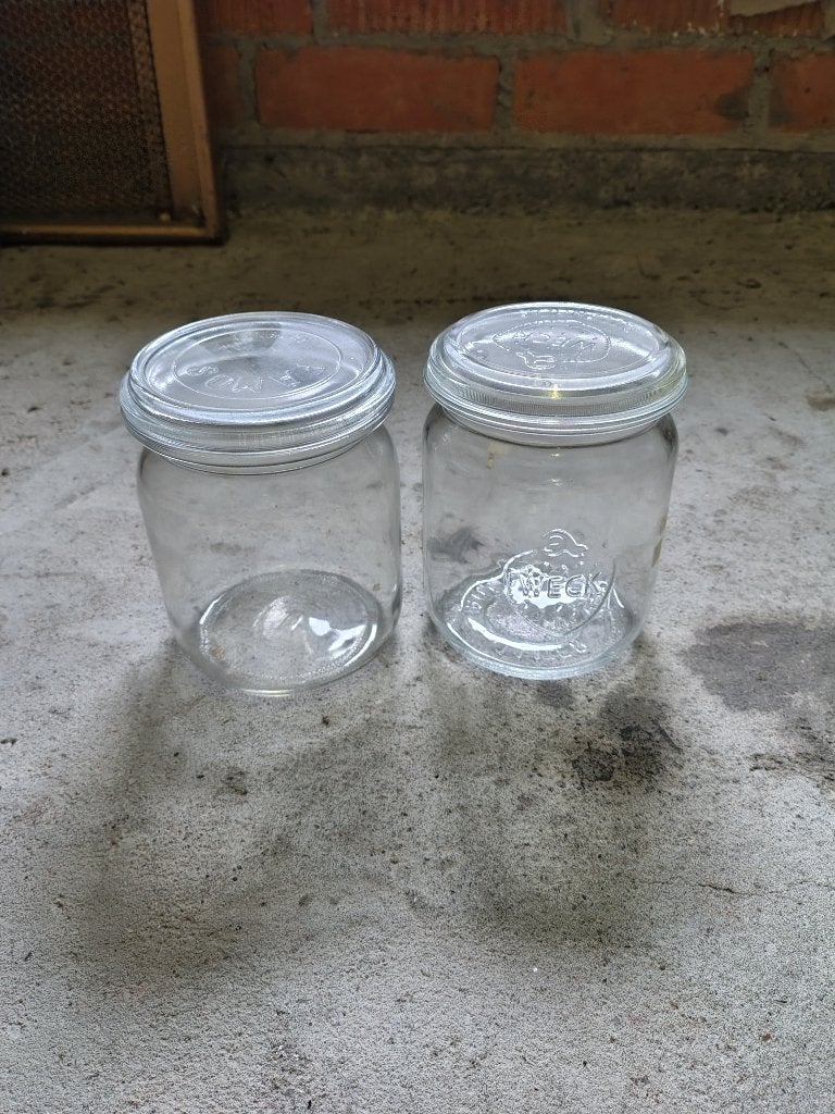 Te koop: weckpotten, Voorraadpot, Ophalen, Zo goed als nieuw, Glas