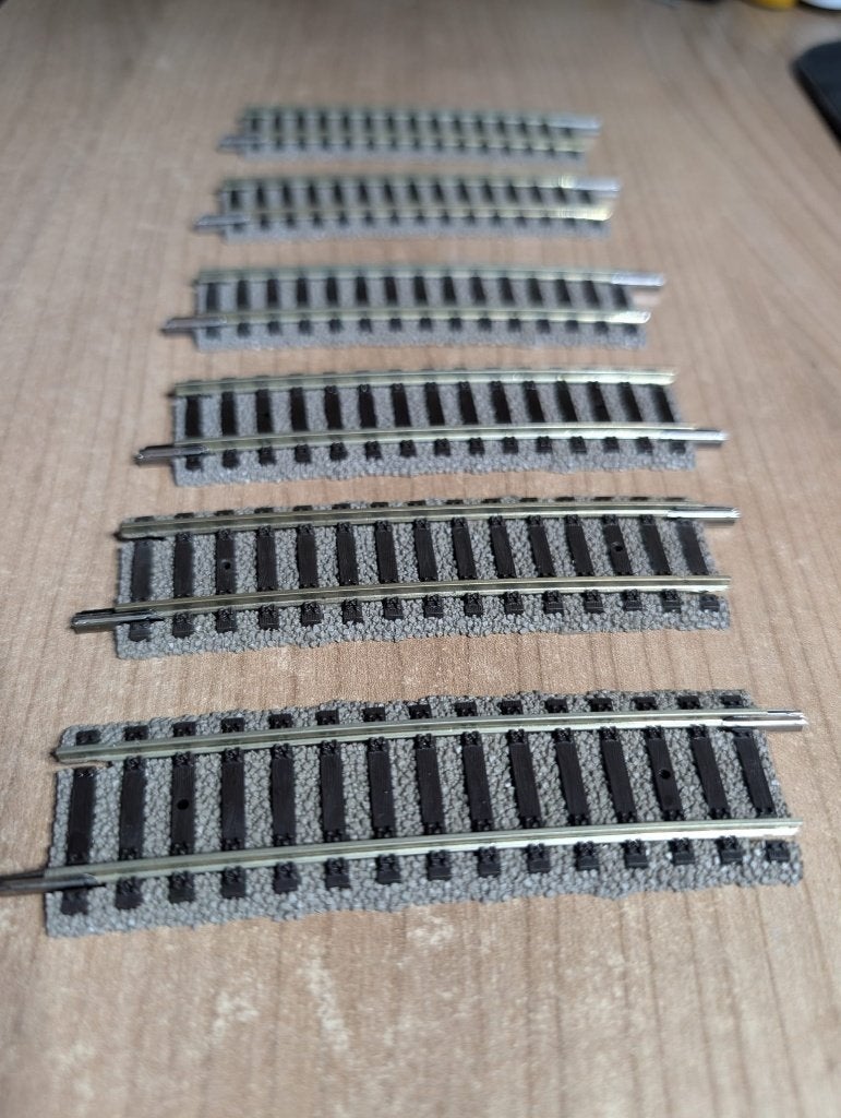 6 x rails professionnels incurvés Fleischmann 6139 H0, Hobby & Loisirs créatifs, Trains miniatures | HO, Comme neuf, Rails, Fleischmann
