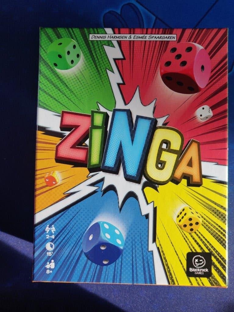 Jeu: Zinga, 1 ou 2 joueurs, Enlèvement ou Envoi, Comme neuf, 999 GAMES