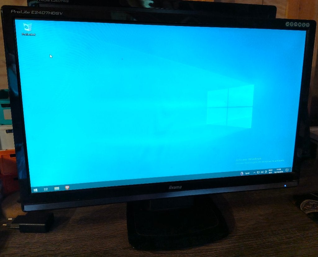 iiYama ProLite E2407HDSV 24" computerscherm  VGA aansluiting, Computers en Software, Gebruikt, Full HD, Ophalen of Verzenden, Iiyama prolite