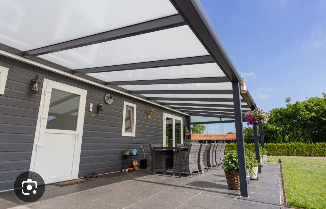 Polycarbonaat platen, Tuin en Terras, Overkappingen, Ophalen, Zo goed als nieuw
