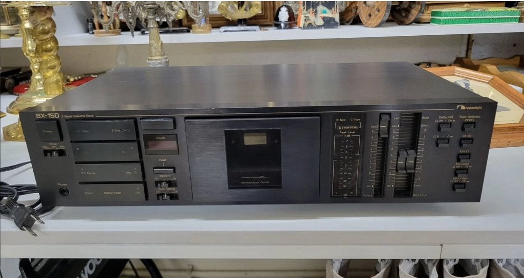 Nakamichi BX 150 High End Tapedeck, Autos : Divers, Haut-parleurs voiture, Enlèvement ou Envoi, Comme neuf