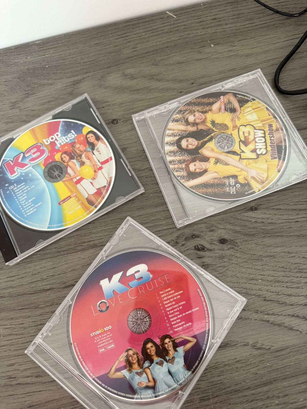 K3 cd's, Enlèvement, Comme neuf
