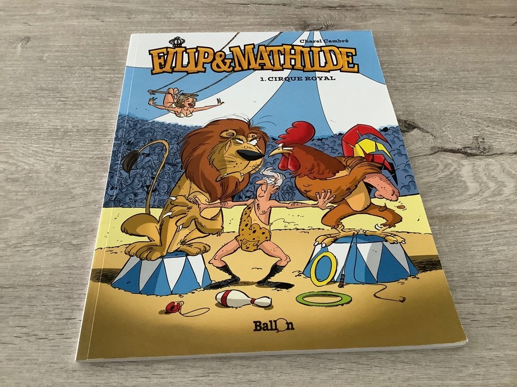 Filip et Mathilde : bande dessinée du Cirque Royal (2016), Livres, Enlèvement ou Envoi, Une BD, Comme neuf, Charel Cambré
