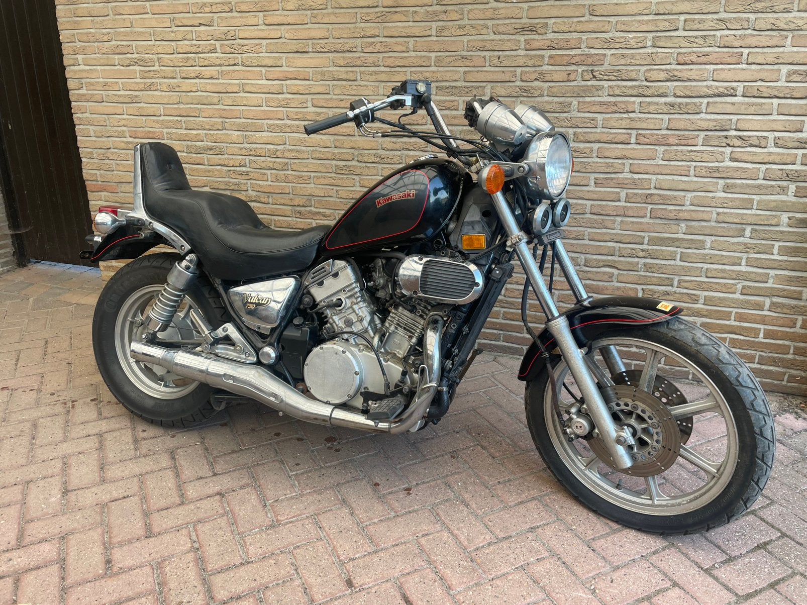 Kawasaki vulcan 750 / VN 750 met een beetje werk!, Cardan-aandrijving, 2 cilinders, Gebruikt, 749 cc
