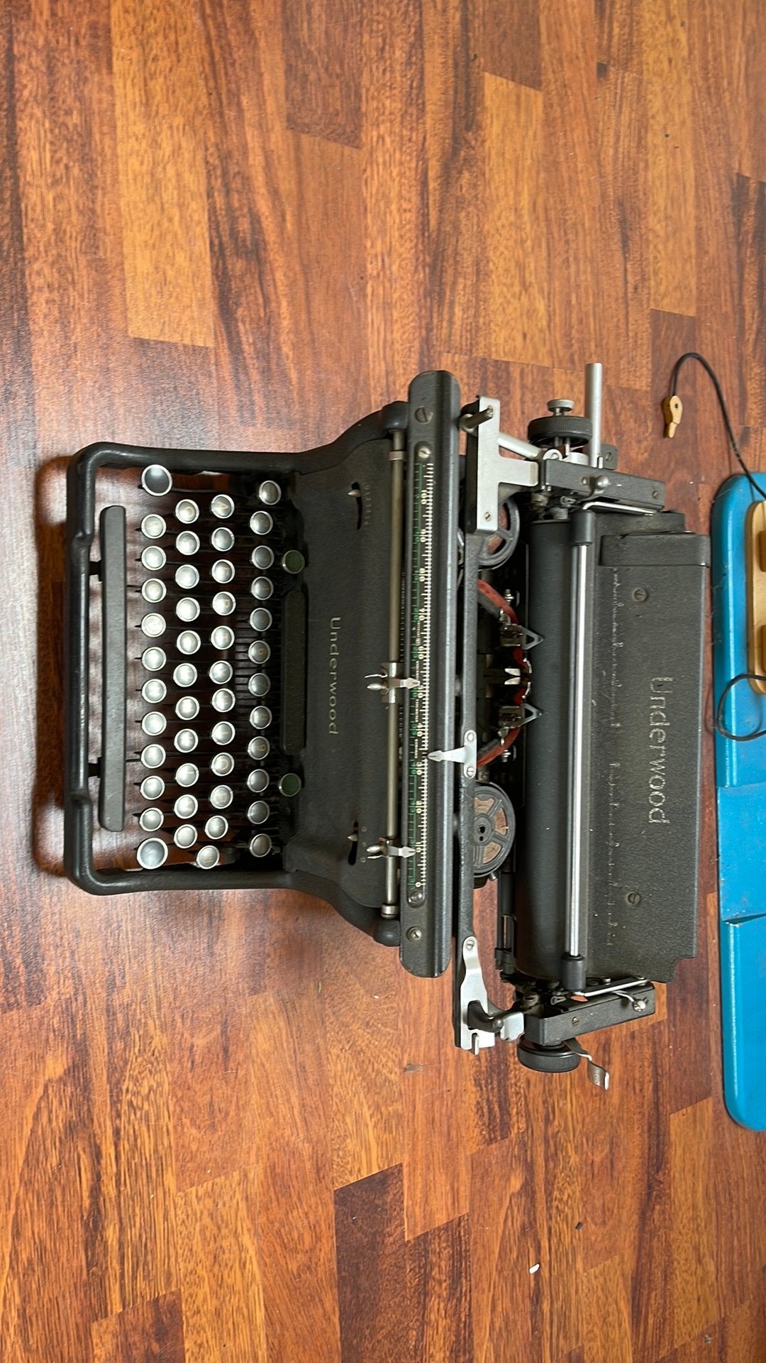 Vintage tpemachine Underwood, Diversen, Typemachines, Ophalen, Gebruikt