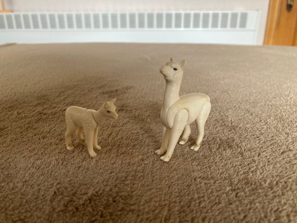 Playmobil Alpaca met baby, leeftijd 4-10 jaar, Kinderen en Baby's, Ophalen of Verzenden, Zo goed als nieuw, Losse onderdelen