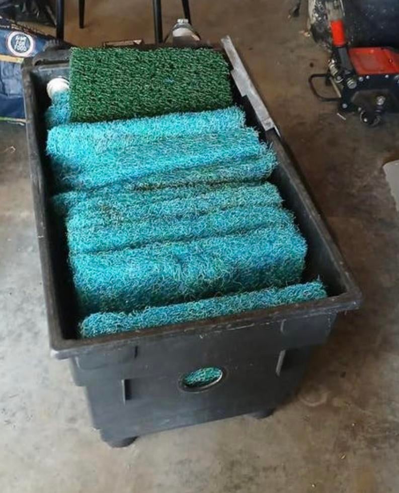 Algen filter, Ophalen, Zo goed als nieuw