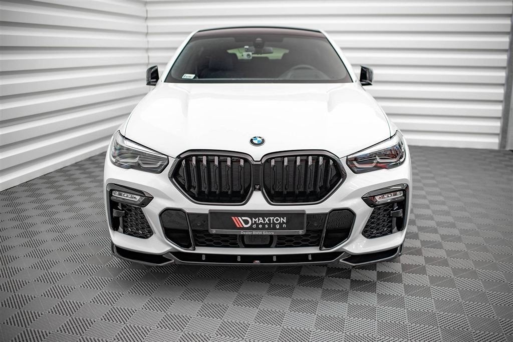 Maxton Design Bmw X6 M Pack G06 Voorspoiler Spoiler Splitter, Verzenden