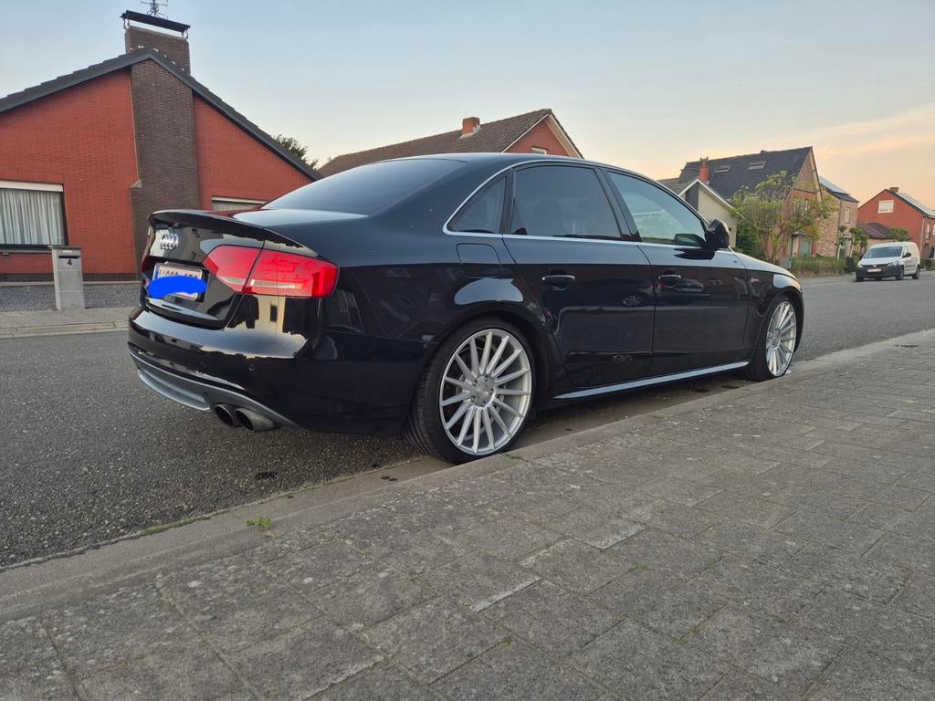 Audi s4 b8, Auto's, 4 deurs, Zwart, Zwart, Leder