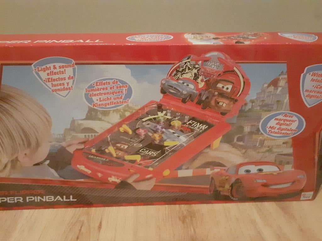 Flipperkast Cars, Kinderen en Baby's, Ophalen, Zo goed als nieuw