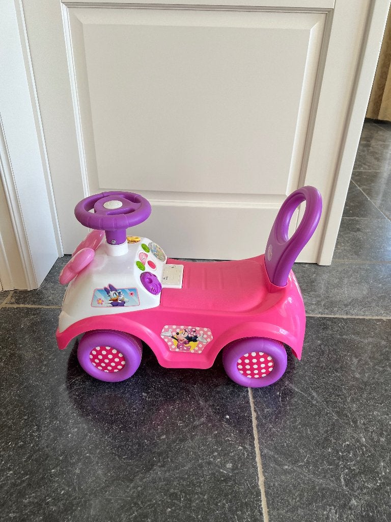 Voiture autoportée Minnie Mouse, Enlèvement, Comme neuf