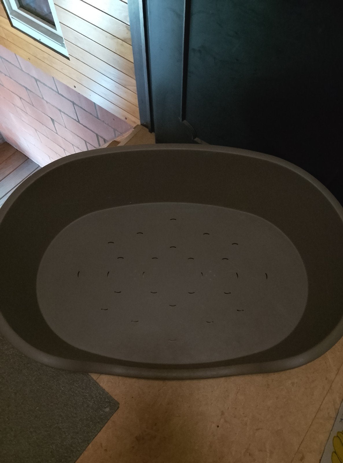 grote hondenmand, Ophalen