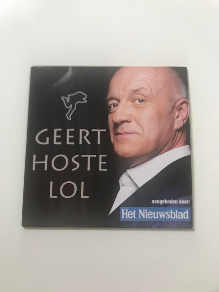 DVD Geert Hoste: LOL, Vanaf 6 jaar, Ophalen of Verzenden, Zo goed als nieuw, Stand-up of Theatershow